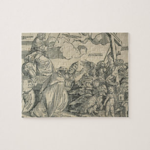 Puzzle Triumph de Cristo (grabado de madera)