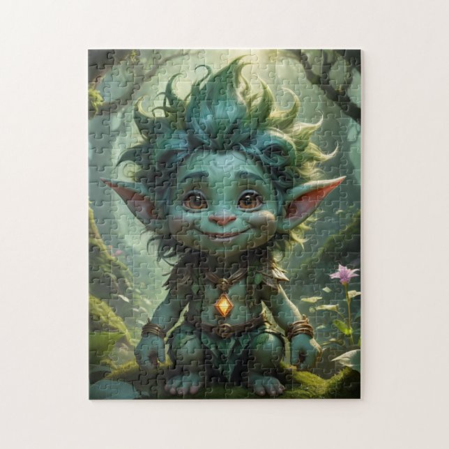 Puzzle Troll feliz (Vertical)