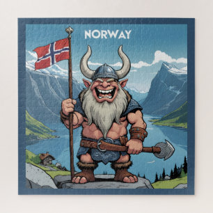 Puzzle Troll noruego