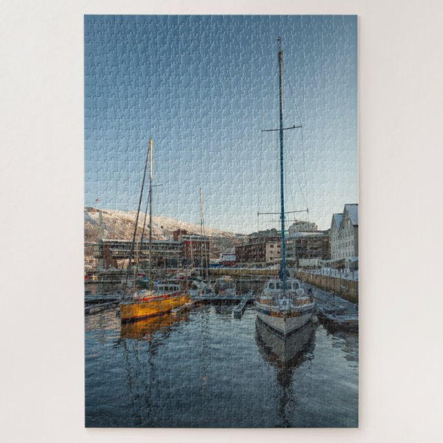 Puzzle Tromso de Noruega (Vertical)