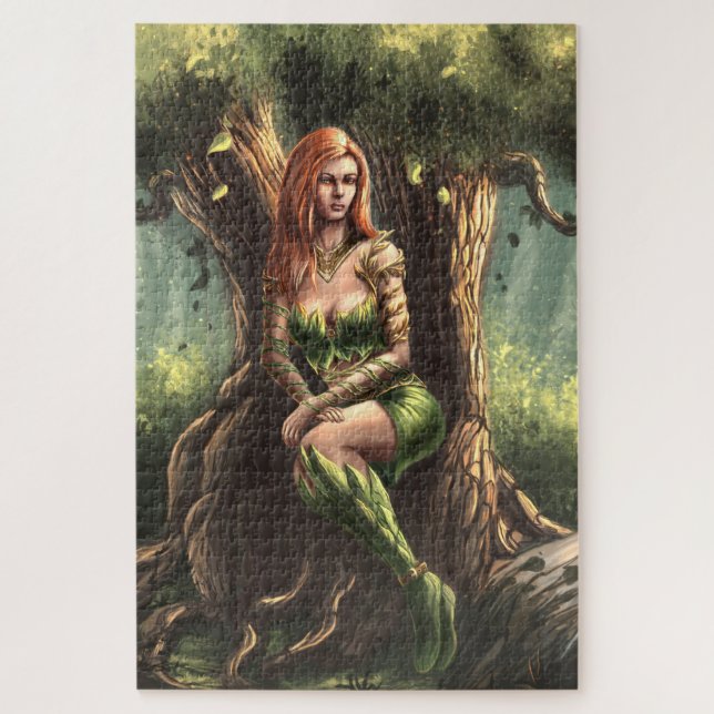 Puzzle Trono forestal (Vertical)