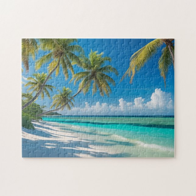 Puzzle Tropical Beach (Horizontal)