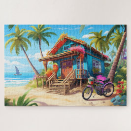 Puzzle 🌅 Tropical Beach Hut