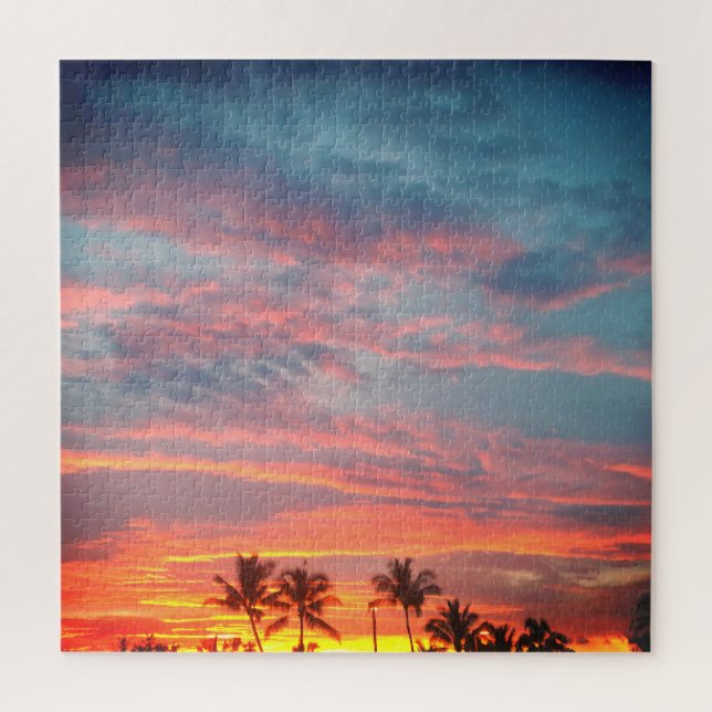 Puzzle Tropical sunset (Vertical)