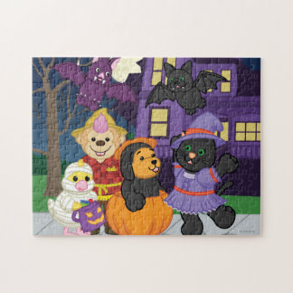 Puzzle Truco o invitación de Webkinz Halloween