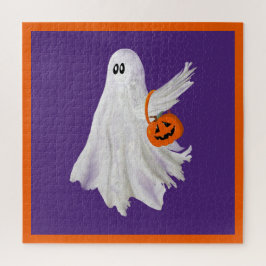 Puzzle Truco O Tratamiento Del Fantasma Con Cubo De Vela 