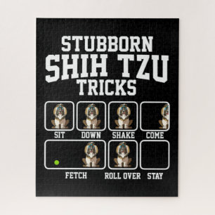 Puzzle Trucos de perros de Shih Tzu