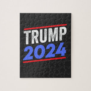Puzzle Trump 2024 para la elección del presidente Donald 