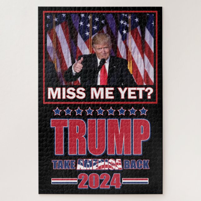 Puzzle Trump 2024 - Recuperar a Estados Unidos (Vertical)
