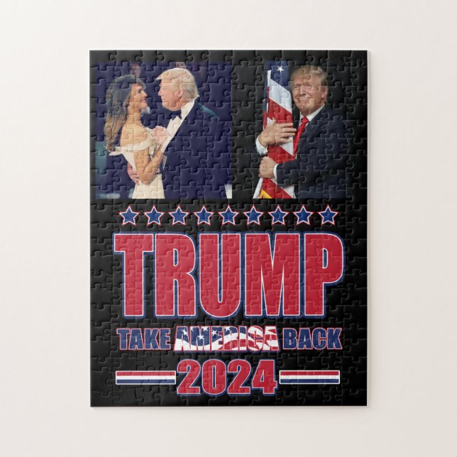 Puzzle Trump 2024: Recuperar a Estados Unidos (Vertical)