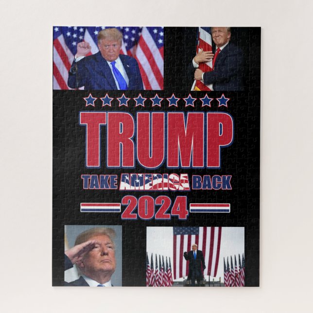 Puzzle Trump 2024: Recuperar a Estados Unidos (Vertical)