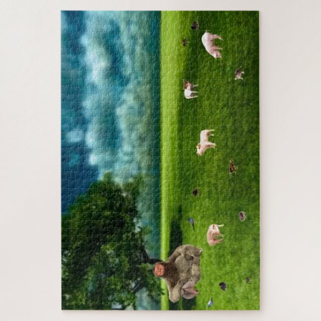 Puzzle Trump en su elemento 1.014 piezas (Vertical)