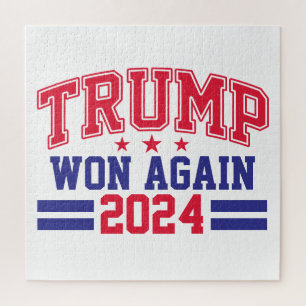 Puzzle Trump ganó de nuevo 2024