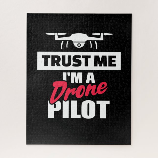 Puzzle Trust Me Am Drone Pilot (Vertical)