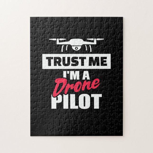 Puzzle Trust Me Am Drone Pilot (Vertical)
