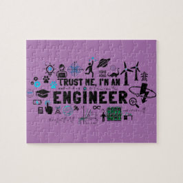 Puzzle TRUST ME, I'M AN ENGINEER feat Maxwell Gleichungen