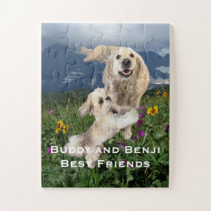 Puzzle Tu foto de mascota, nombre, personalizado
