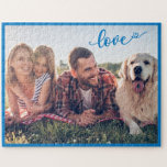 Puzzle Tu foto familiar favorita con amor<br><div class="desc">Esto se convertirá en un bello aguijón que se puede disfrutar una y otra vez. Cualquier pregunta de diseño o solicitud especial, sólo tiene que enviar un correo electrónico a charmdesignstudio@rcn.com y estaremos encantados de ayudarle. Fabricado con cartón resistente, montado sobre una tabla de aglomerado e impreso a todo color....</div>