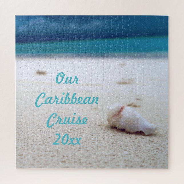 Puzzle Tu foto personalizada de vacaciones (Vertical)