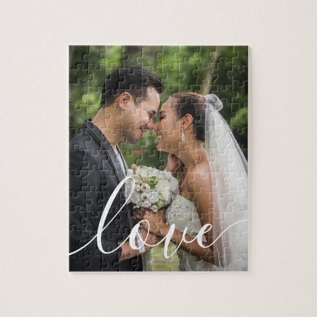 Puzzle Tu guion de foto de boda favorita Amor (Vertical)