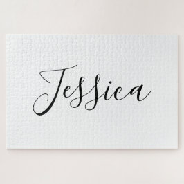 Puzzle Tu nombre | Guión elegante