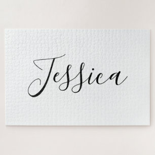 Puzzle Tu Nombre Letra Elegante