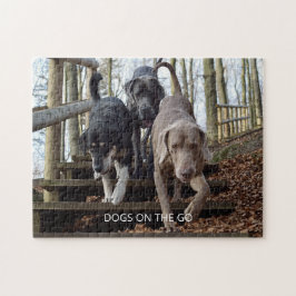Puzzle Tu Personalizado De Fotografía De Perros Se Va