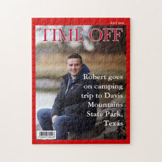 Puzzle TU TEXTO, FOTO, portada de la revista de noticias