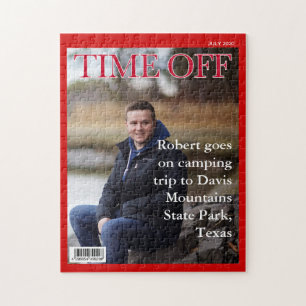 Puzzle TU TEXTO, FOTO, portada falsa de noticias,