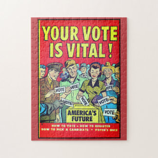 Puzzle ¡Tu Voto Es Vital!