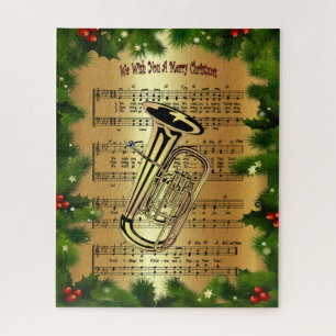 Puzzle Tuba~ "Te Deseamos Una Feliz Navidad" ~
