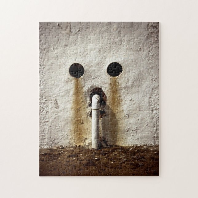 Puzzle Tubería de agua expuesta (Vertical)