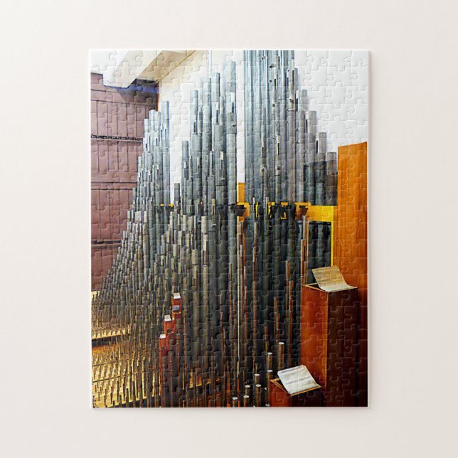 Puzzle Tuberías de órganos (Vertical)