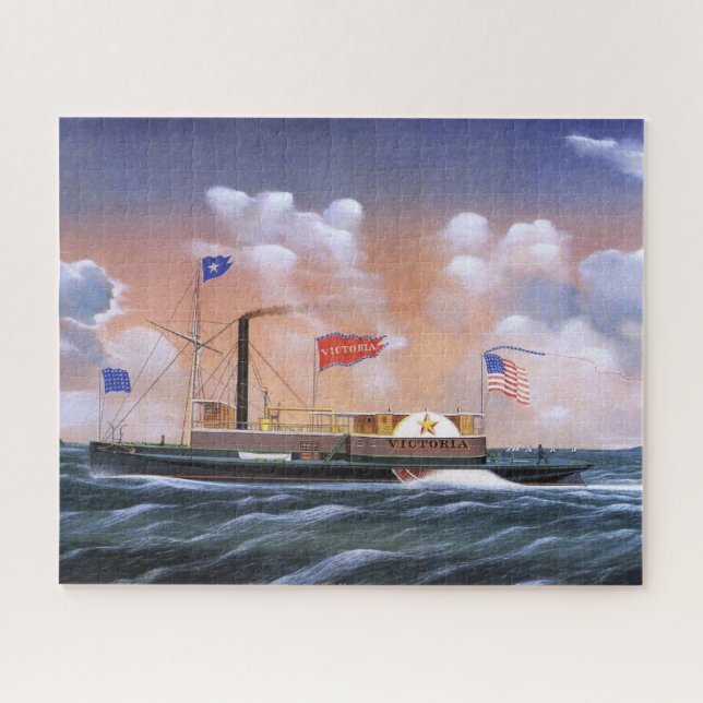 Puzzle Tubo de vapor Victoria 1859 (Horizontal)