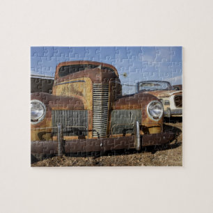 Puzzle Tucumcari, Nuevo México, Estados Unidos. Ruta 66.