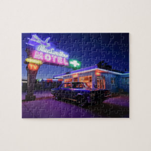 Puzzle Tucumcari, Nuevo México, Estados Unidos. Ruta 66 2