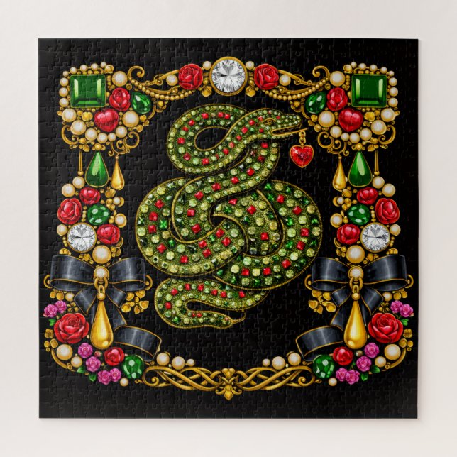 Puzzle Tudor Inspired Design Scottish Scotland History  (Vertical)