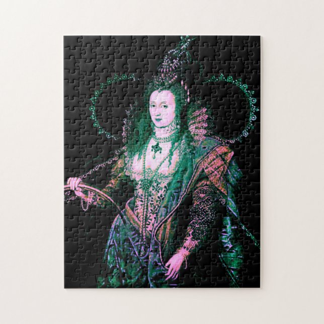 Puzzle Tudor Queen Elizabeth I (Vertical)