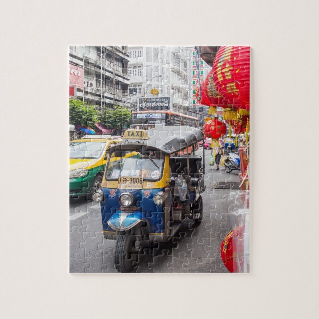 Puzzle Tuk tuk, Bangkok (Vertical)