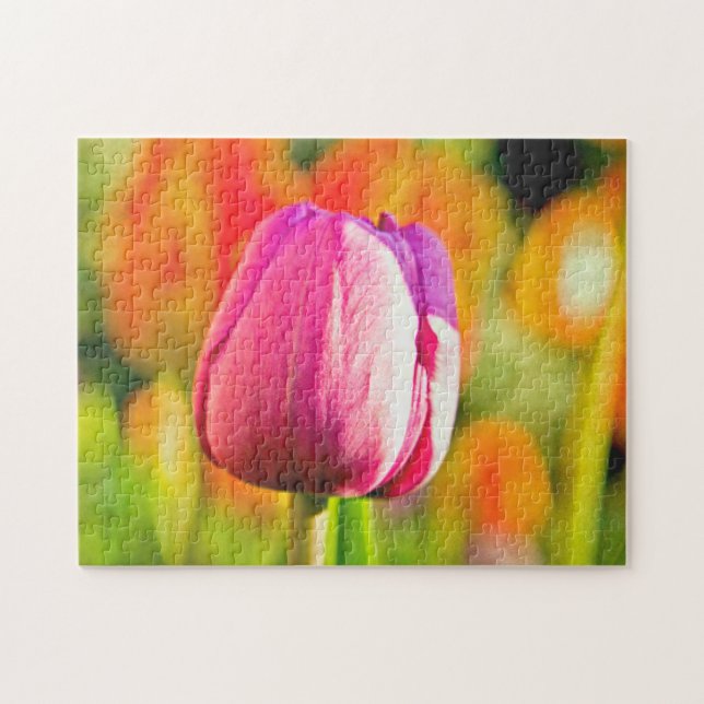 Puzzle Tulip Collage (Horizontal)