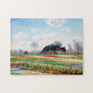 Puzzle Tulip Fields en los Países Bajos, Monet