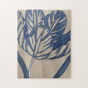 Puzzle Tulip índigo