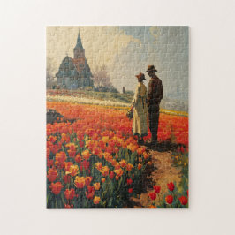 Puzzle Tulip Serenity Vintage