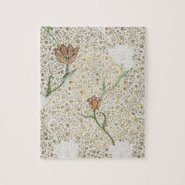 Puzzle Tulipán del jardín de William Morris (1885)