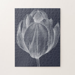 Puzzle Tulipán monocromo I