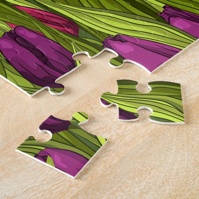 Puzzle Tulipanes (Lado)