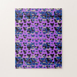 Puzzle Tulipanes de llama celestial contenida