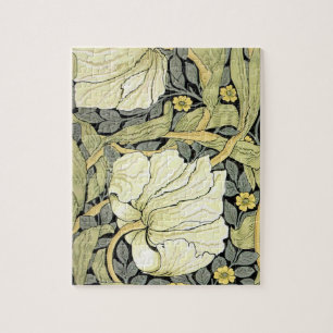 Puzzle Tulipanes Pimpernel Arte Botánico de William Morri