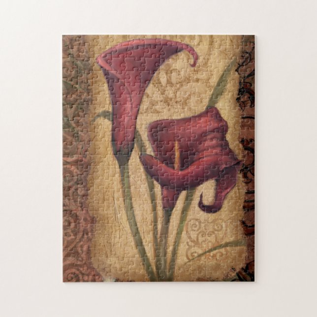 Puzzle Tulipanes rojos I (Vertical)
