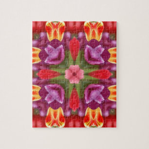 Puzzle Tulips Kaleidoscope